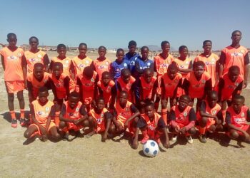 Sihamba Sonke Youth Development Sport Academy get their new kits!