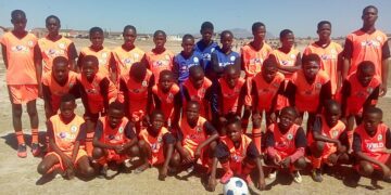 Sihamba Sonke Youth Development Sport Academy get their new kits!