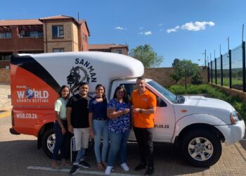 WSB CARES hands over a new truck to the Ghirao family