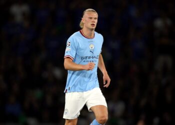 Haaland Manchester City Soccer Player