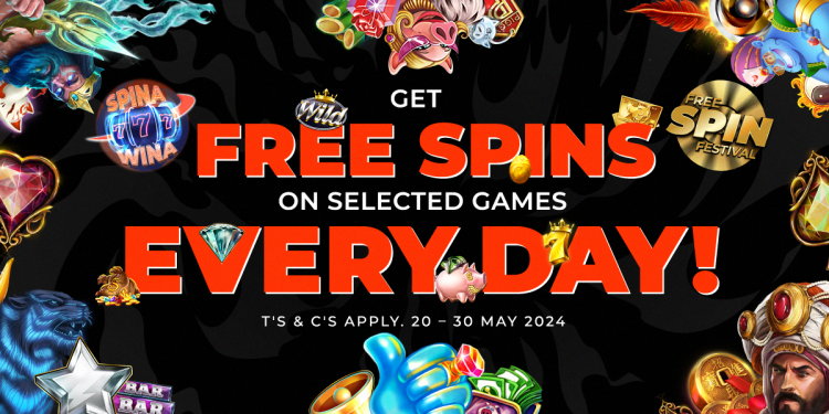 FREE SPINS EVERY DAY