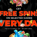 FREE SPINS EVERY DAY