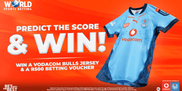 Vodacom Bulls Jersey and R500 Betting Voucher Up for Grabs!