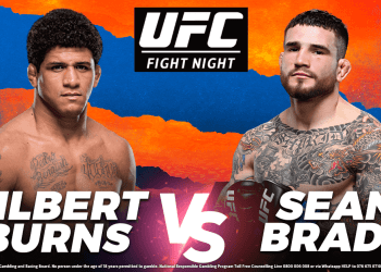 UFC Burns vs Brady