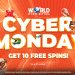Cyber Monday Free Spins!