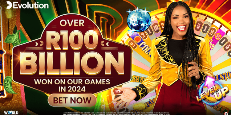 Over R100 Billion Paid Out by Evolution Gaming in 2024