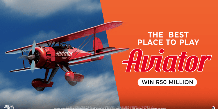 AVIATOR, WIN R50 MILLION