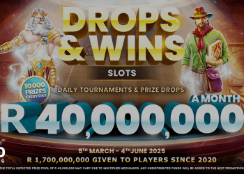 R40 MILLION DROPS AND WINS