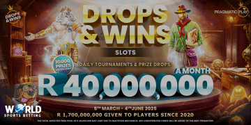 R40 MILLION DROPS AND WINS