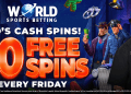 K.O CASH SPINS FREE SPINS FRIDAYS
