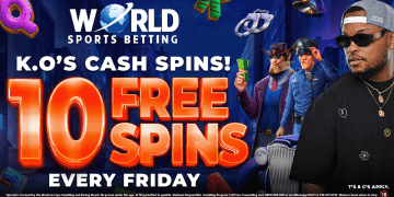 K.O CASH SPINS FREE SPINS FRIDAYS
