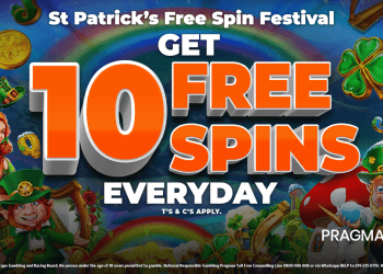 ST PATRICK'S FREE SPPINS FESTIVAL