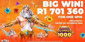 One Spin. R1.7 MILLION WON! Step into Olympus – and Win Big