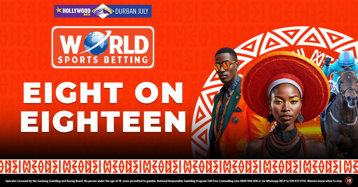 EIGHT ON EIGHTEEN HOLLYWOODBETS DURBAN JULY