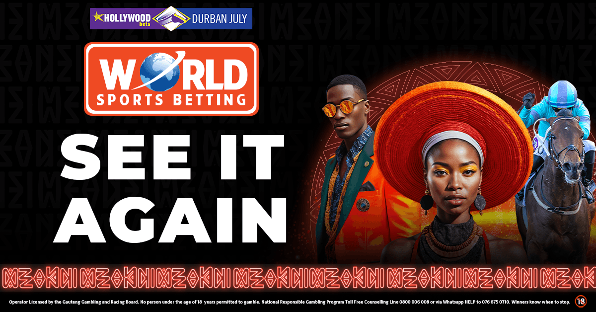 SEE IT AGAIN HOLLYWOODBETS DURBAN JULY