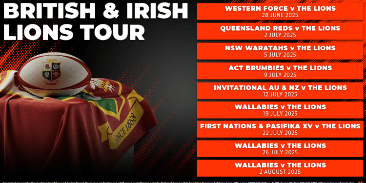 LIONS TOUR