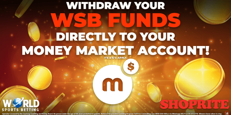 Withdraw your WSB winnings fast and securely with our new Shoprite Money Market option. Spend in-store, send to family, or convert to vouchers — no bank account needed!