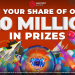 SPIN R20 MILLION IN PRIZES