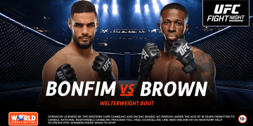 UFC Fight Night action returns to the APEX in Las Vegas this weekend on Sunday the 9th of November, featuring an exciting welterweight headliner between Bonfim and Brown
