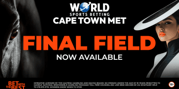 Final Field for the 2026 World Sports Betting Cape Town Met