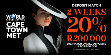 WSB Cape Town Met Deposit Match