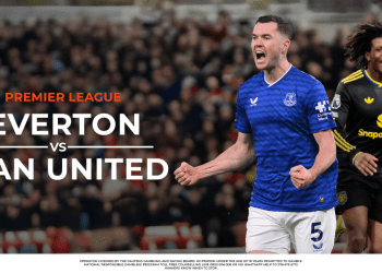 Everton vs Manchester United – Monday 23rd February