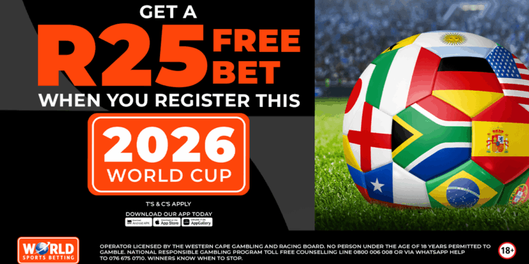 WORLD CUP REGISTRATION BONUS