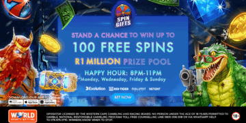 WIN UP TO 100 FREE SPINS